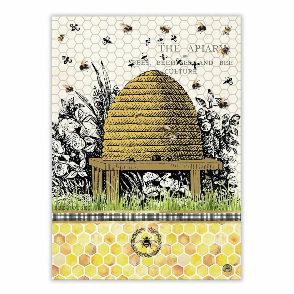 Michel Design Works Tea Towel Honey & Clover NWT